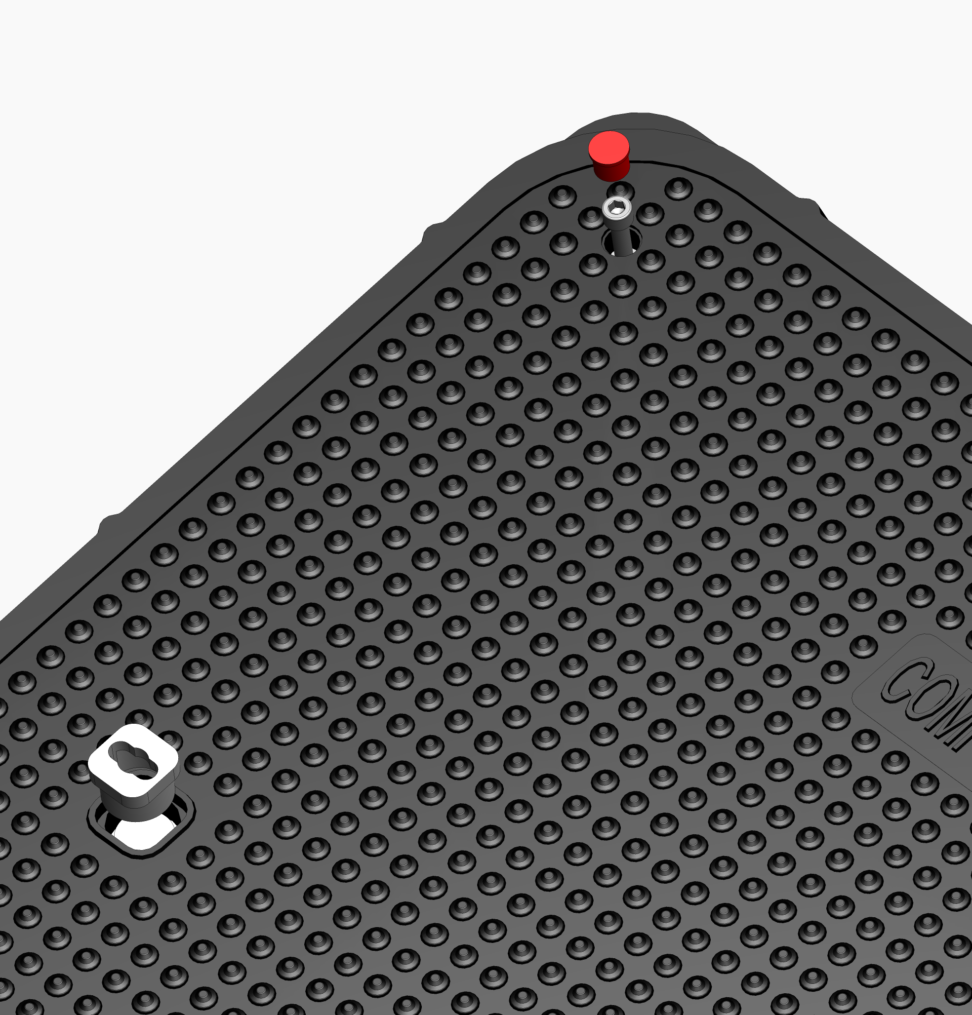 900x900mm D400 Square Composite Cover - Service Station