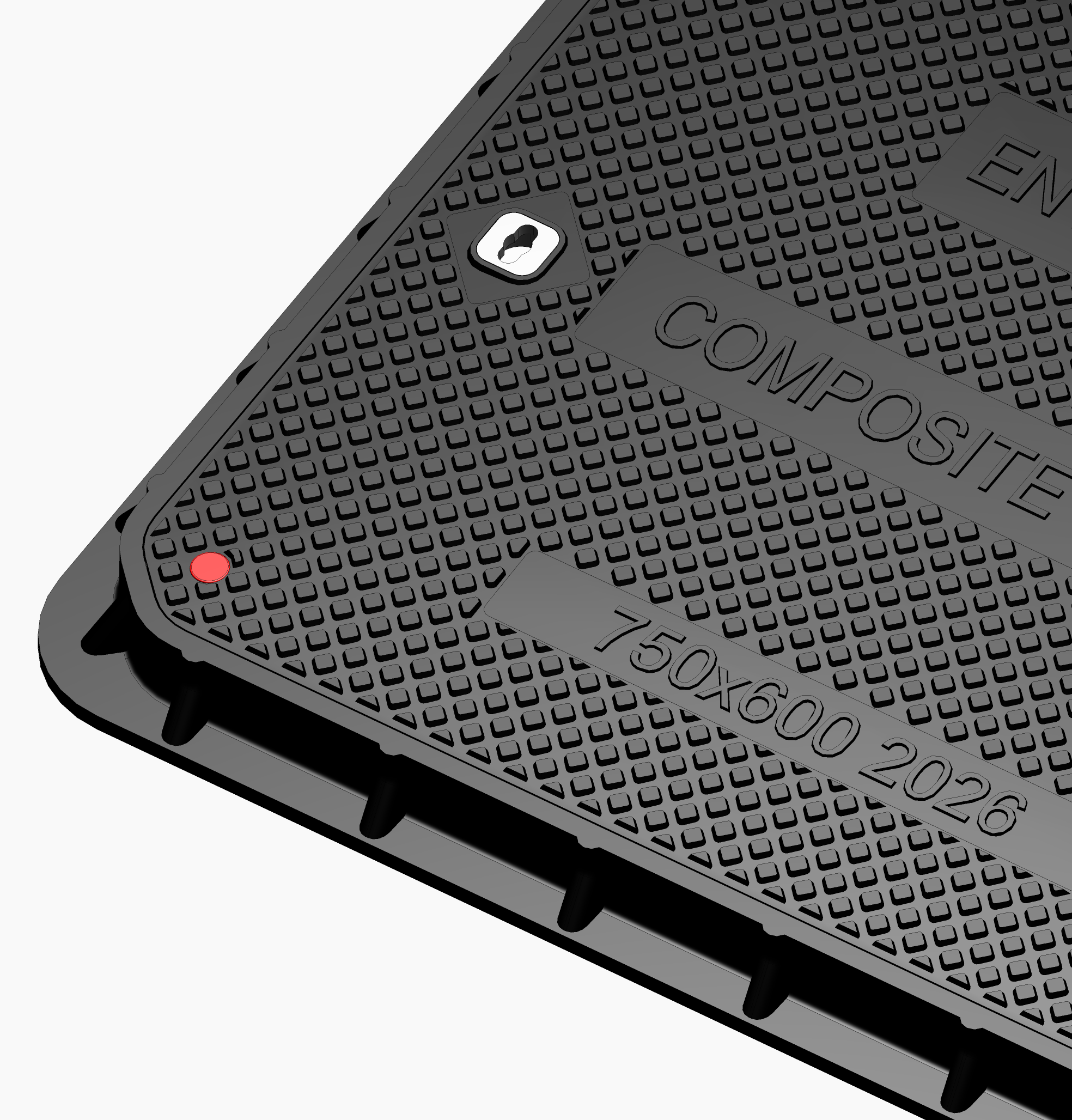 750x600mm D400 Composite Cover - Residential 2